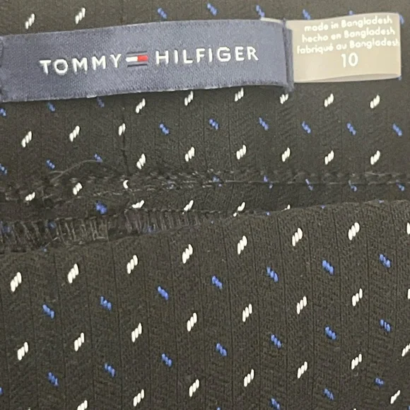 Tommy Hilfiger Women’s Stretch Black Skinny Pants Size 10 - Picture 5 of 9